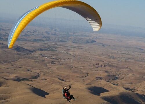 Expérience "Parachute dans les Cieux de Marrakech" : Vol en Parachute au-dessus de l'Oasis d'Agafay